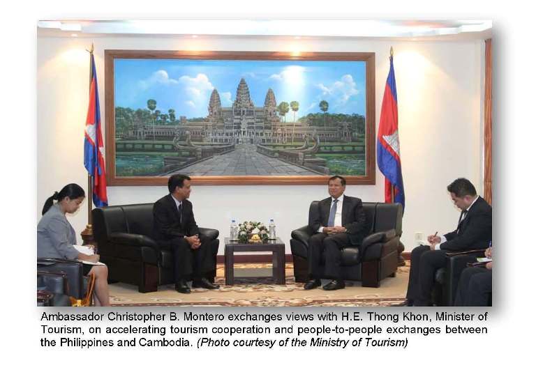 Courtesy Call to H.E. Thong Khon