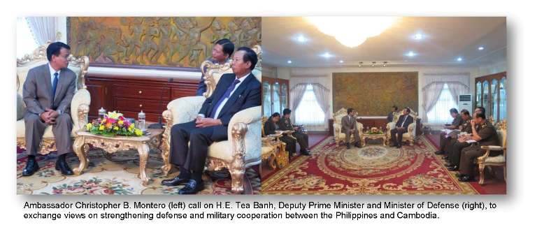 Courtesy call to H.E. Tean Banh