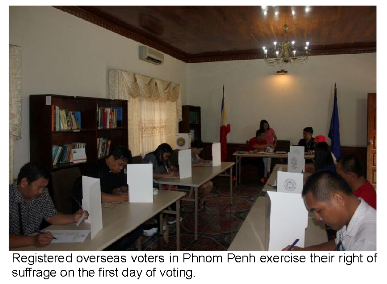 First Voters Cast their ballots 09 April 2016