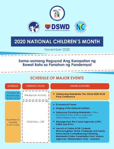 2020 NCM Calendar of Events Page 1