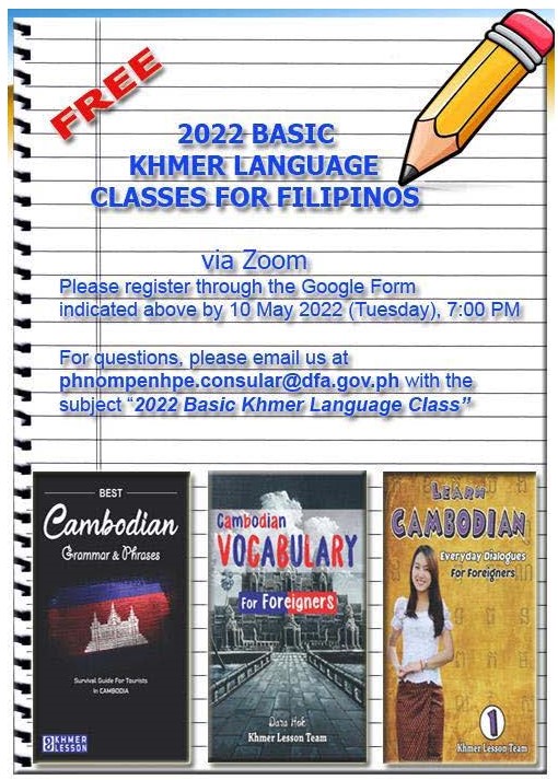 2022 Basic Khmer Language Class Page 2 2