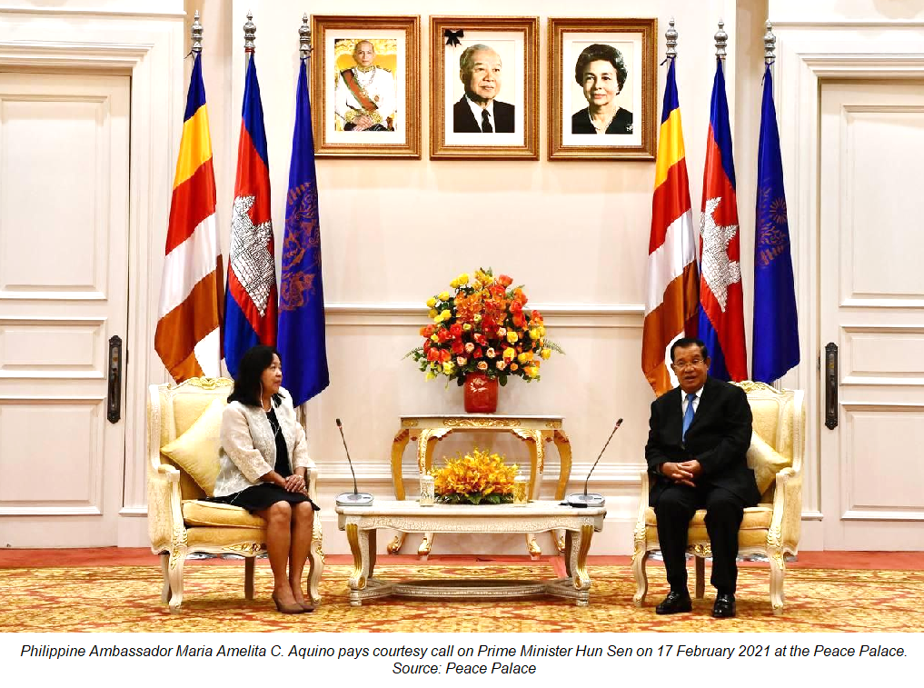 Courtesy call on PM Hun Sen 1