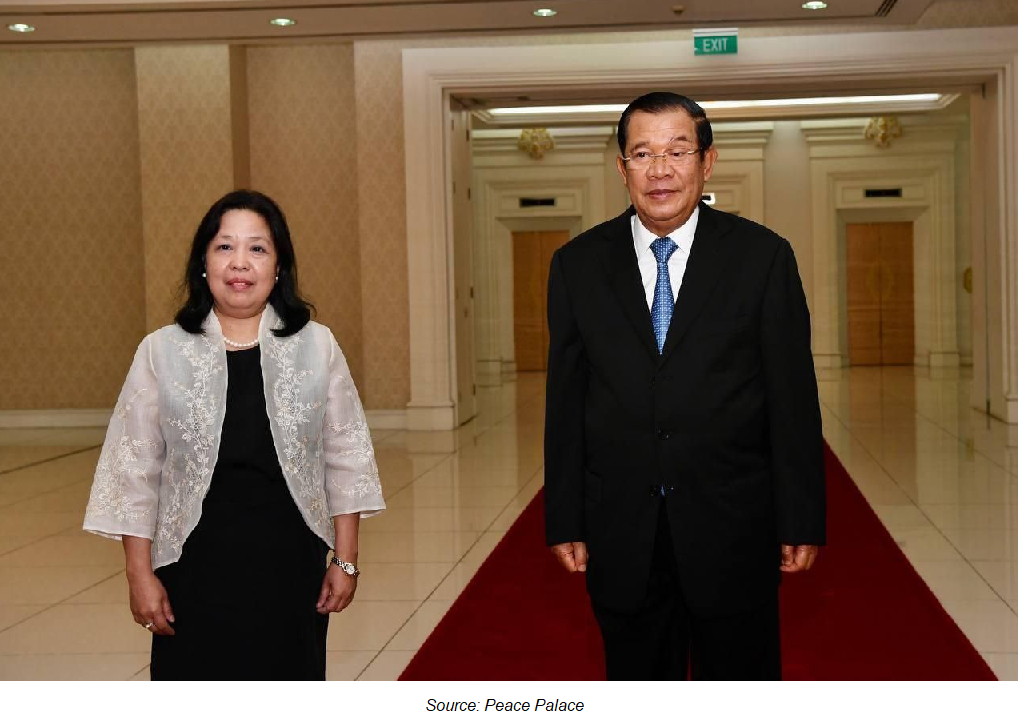 Courtesy call on PM Hun Sen 2