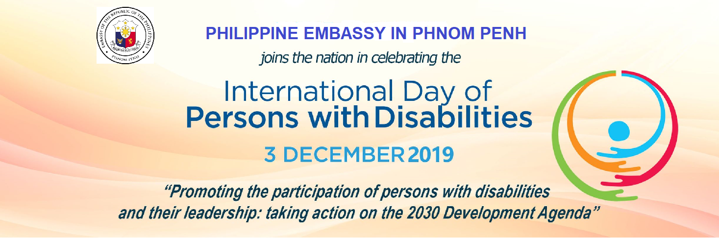 International Day of Persons with Disabilities 3 December 2019