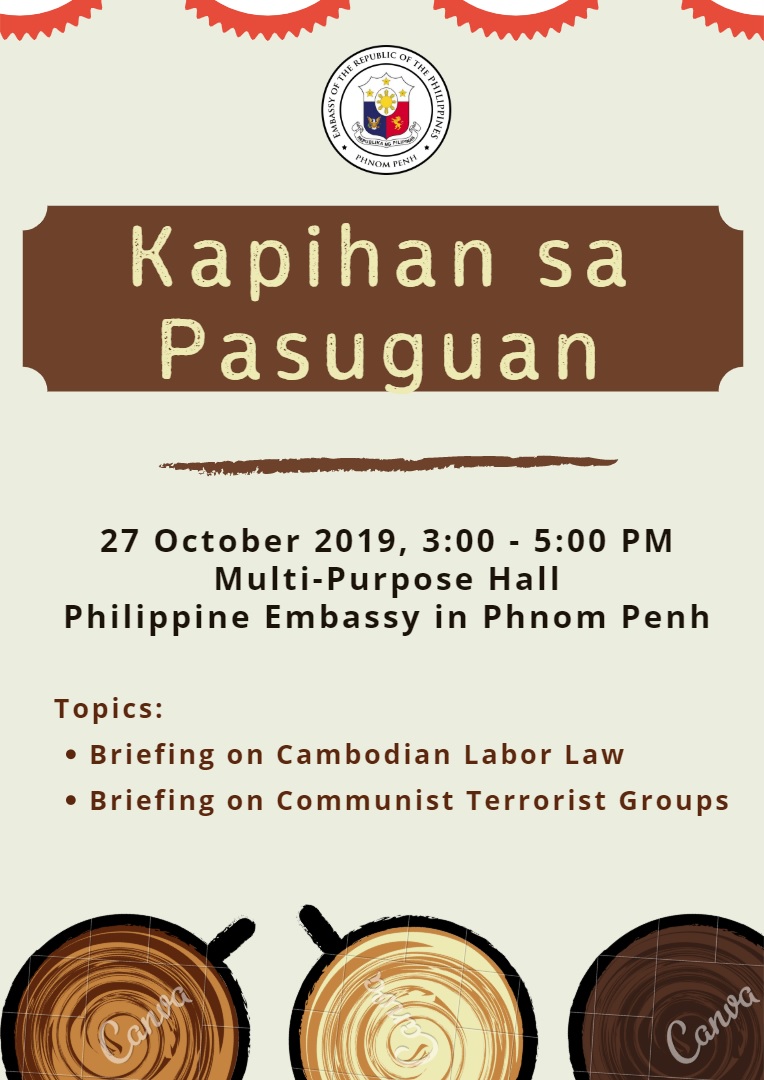 Kapihan sa Pasuguan 27 Oct 2019