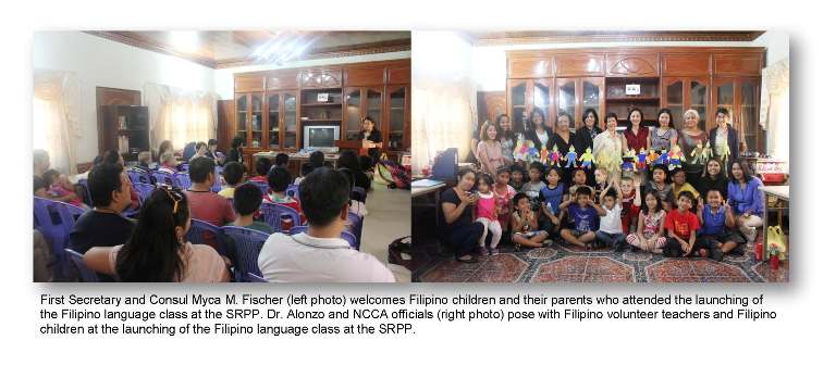 Welcome Filipino Children on SRPP language Class