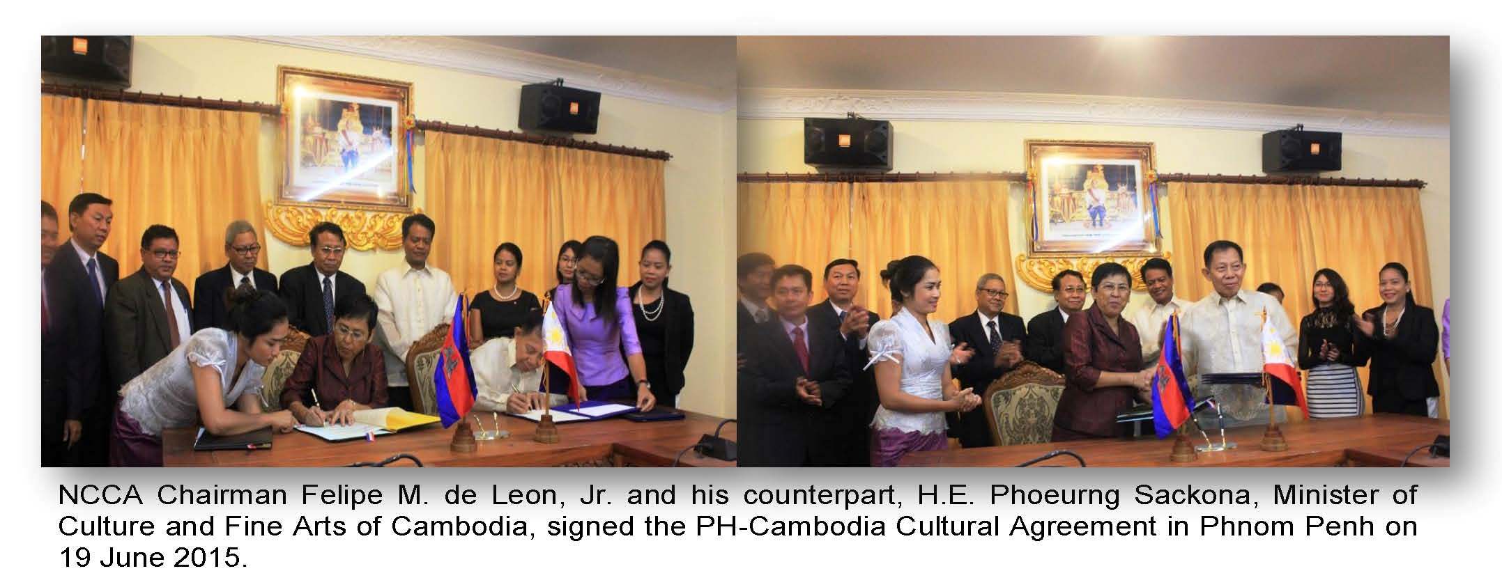 signing of cultural Agreement